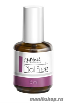 RuNail Nail Prep Дегидратор Нейл Преп 15мл