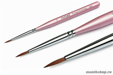 0201 Кисть для дизайна RuNail Finest Kolinsky AKR №3