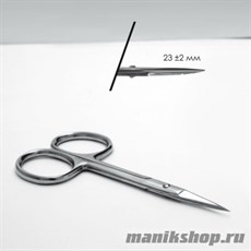2585 Н-03 Сталекс Ножницы маникюрные «Ручная заточка» (S3-20-24)  (SC-30/1)  универсальные прямые 24мм