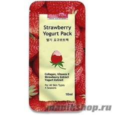 581756 Purederm Йогуртовая маска Клубника 10мл