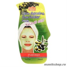 586324 Purederm Маска Ультра-увлажняющая с маслом Ши Олива 15мл