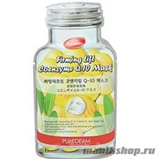 582920 Purederm Маска-лифтинг для лица с коэнзимом Q-10 1 шт