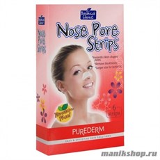 586522 Purederm Полоски гипоаллергенные очищающие для носа 6 шт