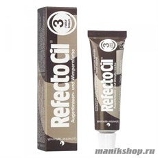 12777 RefectoCil Краска для бровей и ресниц № 3 Natur Braun 15мл (Натурально-коричневая)