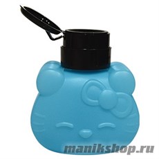 А160-06 Irisk Дозатор декоративный с помпой  Hello Kitty , 320мл (Голубой, розовый, белый)