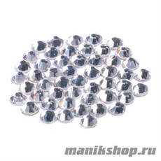 Д015-01 Irisk Стразы Swarovski Чехия белые 50 шт
