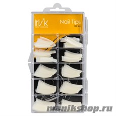 Т101-02 Irisk Типсы с узкой контактной зоной (Классика), бокс 100 шт, натуральные