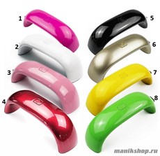 Портативная LED лампа 9W (Цвета в ассортименте)