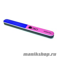 Yoko Пилка-блок для ногтей, абразивность 240/800/3000