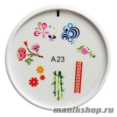 А23 ENAS Штамп для стемпинга (В этом штампе представлены красивые летние узоры и орнамент)