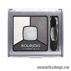 60460 Bourjois 039001 Тени для век Smoky Stories, тон 01 grey and night