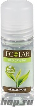 430939 ECOLAB Дезодорант-шарик для тела DEO CRYSTAL "Кора дуба и Зеленый чай" 50мл
