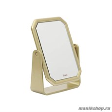 2121 Weisen Зеркало «Настольное» Матовое Золото (3-х кратное ув.) 14,5х19,3см