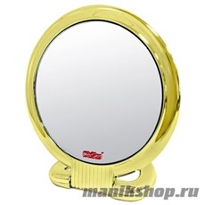 9020 Weisen Зеркало «Настольное» Золотое (3-х кратное ув.) 23,3х15,8см