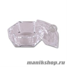 161-01А Irisk Стаканчик хрустальный круглый с крышкой