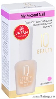 IQ BEAUTY My Second Nail 004 Препарат для утолщения ногтей на основе жемчуга 12,5мл