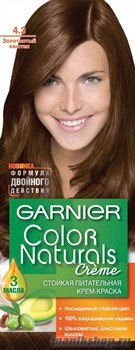 Garnier Краска для волос Колор Нэчралс 4.3 Золотистый каштан