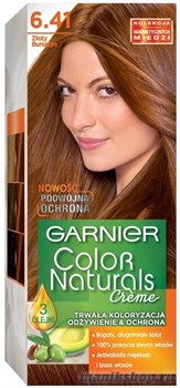 Garnier Краска для волос Колор Нэчралс 6.41 Страстный янтарь