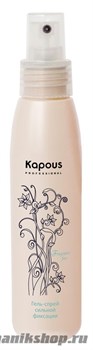 Kapous Серия «Treatment» Гель-спрей для укладки волос сильной фиксации Gel-spray Strong 100мл