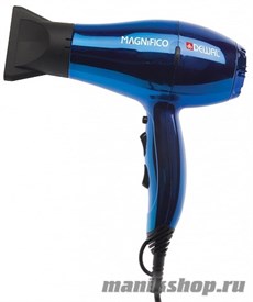 7235 Dewal 03-007 Blue Фен для волос Magnifico, 2 насадки, синий