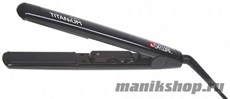 2615 Dewal 03-108 Black Titanium Щипцы выпрямители для волос 25х90мм 105Вт