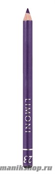 LIMONI Карандаш для век Eyeliner pencil №23 сиреневый