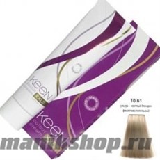 Крем краска для волос KEEN 100мл 10.61 Ультра светлый фиолет.-пепельный блогдин