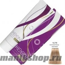 Крем краска для волос KEEN 100мл 12.70 Платиново блондин коричнневый