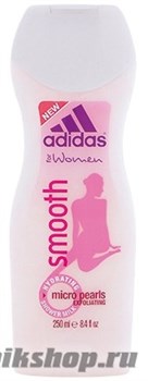 ADIDAS Гель-молочко для душа "Smooth" отшелушив.с микрочастицами 250мл