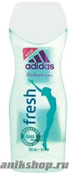 ADIDAS Гель для душа FRESH освежающий с мятой 250мл