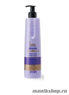 ECHOS Line BLONDE Кондиционер с частицами платины и аргановым маслом 350мл