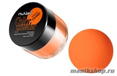 0062 RuNail Цветная акриловая пудра (оранжевая, Neon Orange) 7,5гр
