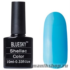 Neon 01 Bluesky Shellac (Голубой, без блесток и перламутра) 10мл