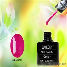 Neon 13 Bluesky Shellac 10мл (Цвет фуксии, без блесток и перламутра)