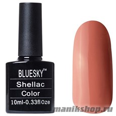 80571 Bluesky Shellac Clay Canyon 10мл (светлый ванильно-коричневый, матовый, плотный)