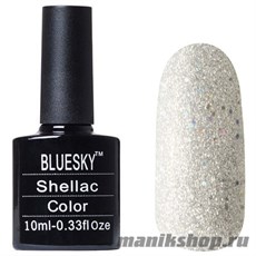 80573 Bluesky Shellac Ice Vapor 10мл (мелкие серебряные и средние голографические блестки)