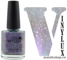 179 VINYLUX CND Dazzling Dance (Голубой с фиолетовым отливом, полупрозрачный, с блестками)