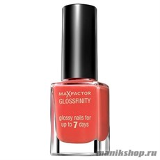 51559 MaxFactor Лак для ногтей "Glossfinity"  75 тон  flushed rose
