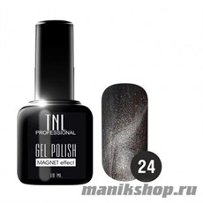 Гель-лак "TNL Кошачий глаз" №24 мокрый асфальт 10мл