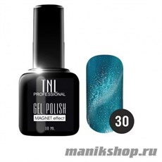 Гель-лак "TNL Кошачий глаз" №30 темно-лазурный 10мл