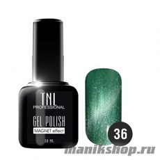 Гель-лак "TNL Кошачий глаз" №36 фисташковый 10мл