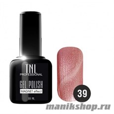 Гель-лак "TNL Кошачий глаз" №39 бледно-розовый 10мл