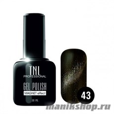 Гель-лак "TNL Кошачий глаз" №43 светлый визон 10мл