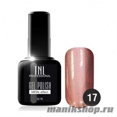 Гель-лак "TNL Metal" №17 сливовый металлик 10мл