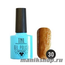 TNL Гель-лак Mosaic effect №30 (СЕПИЯ) 10мл