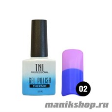 TNL Гель-лак  Тhermo  №02  Индиго/сиреневый 10мл