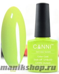 002 Canni Гель-лак Gel Color 7,3мл Лайм