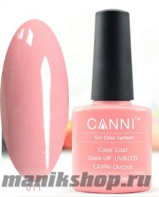 011 Canni Гель-лак Gel Color 7,3мл Бледно-розовый