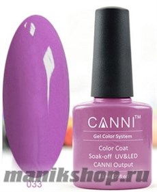033 Canni Гель-лак Gel Color 7,3мл