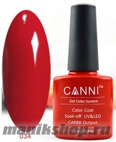 034 Canni Гель-лак Gel Color 7,3мл
